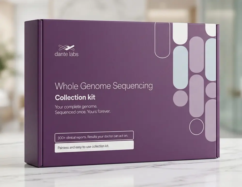 The Dante Labs whole genome sequencing collection kit