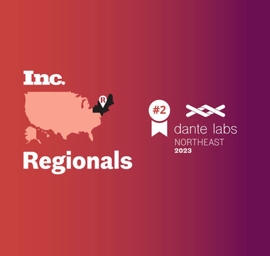 Inc. Magazine names Dante Genomics in the Top 20 of the fastest-growing companies in the U.S. and Top 5 in the Northeast