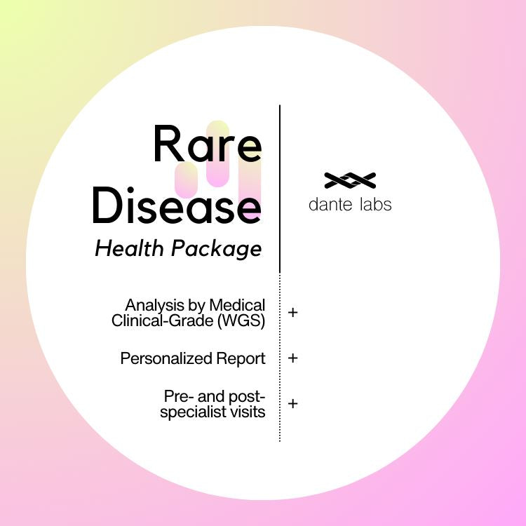 Rare Disease Health Package | 30X Whole Genome Sequencing Test for Rare Disease Patients - Dante Labs World